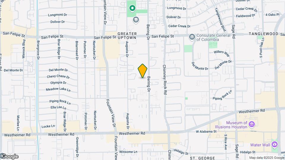 2100 Bering Dr, Unit 4-402 Mapa y Detalles de la Ubicación