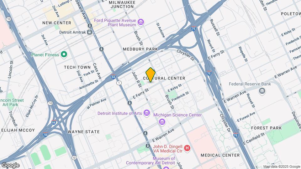 263 E Ferry St Map and Location Details