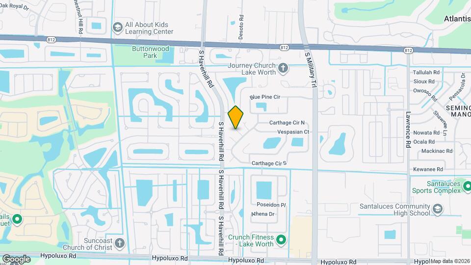 4896 Neros Dr Map and Location Details