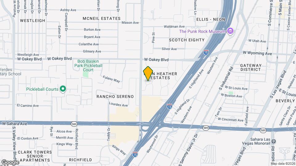 1520 Bryn Mawr Ave Map and Location Details