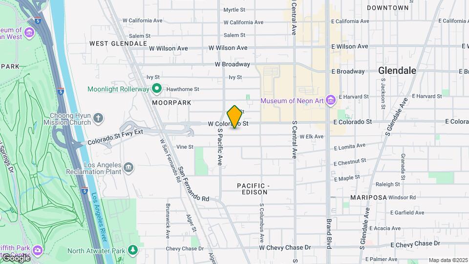 455 W Elk Ave, Unit A Mapa y Detalles de la Ubicación