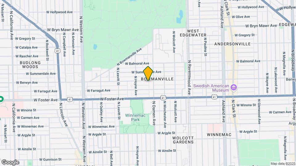 2015 W Berwyn Ave Map and Location Details