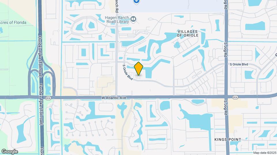7370 S Oriole Blvd Map and Location Details