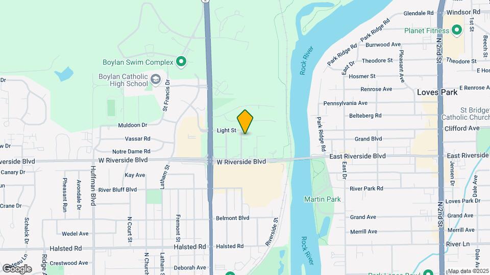 3741 Normandy Ave Map and Location Details