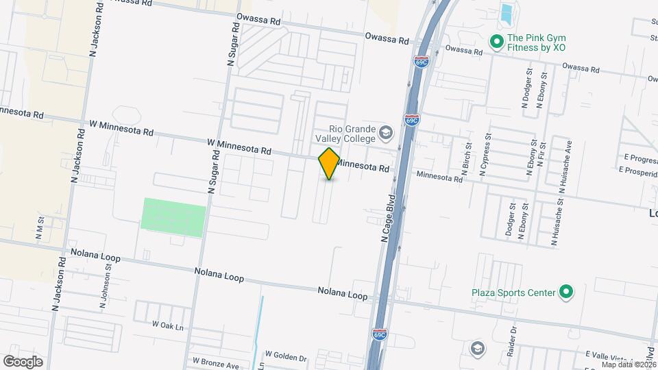 5103 N Hiawatha Dr Map and Location Details