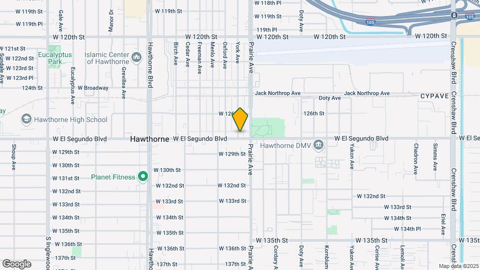 4037 W El Segundo Blvd Map and Location Details