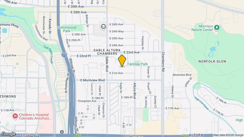 2110 Eagle Cir Mapa y Detalles de la Ubicación