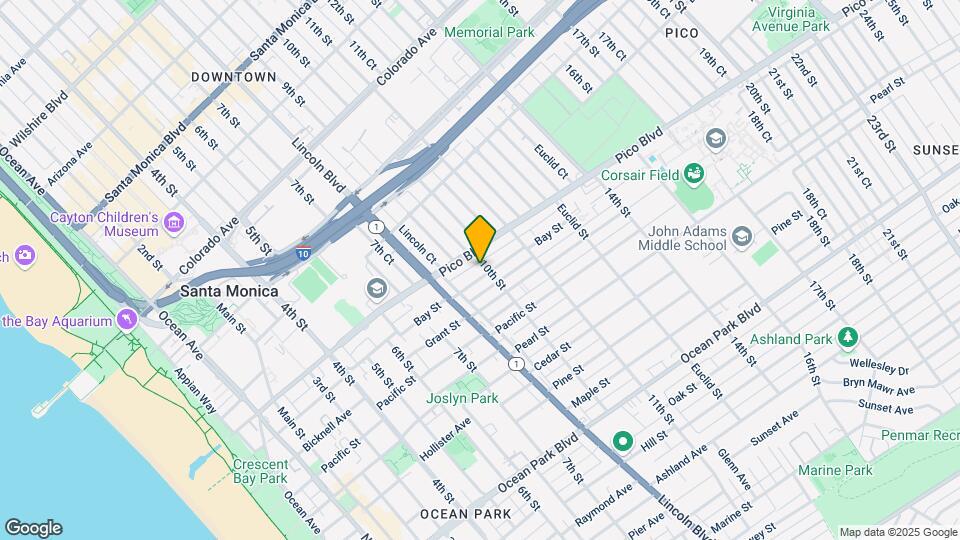 1916-1926 10th St Mapa y Detalles de la Ubicación