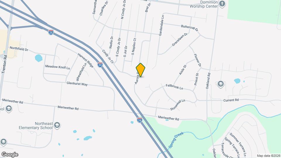 804 Cindy Jo Ct Map and Location Details