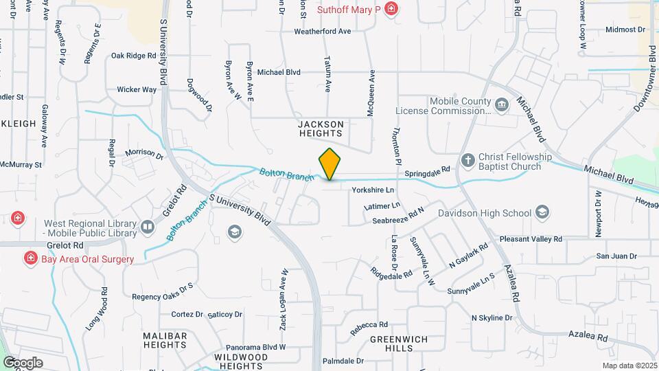 4154 Yorkshire Ln Map and Location Details