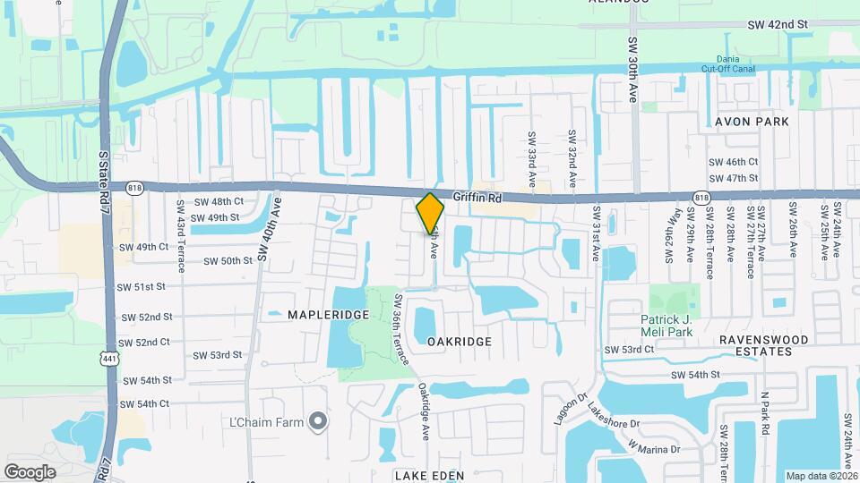 4955 SW 35th Terrace Map and Location Details