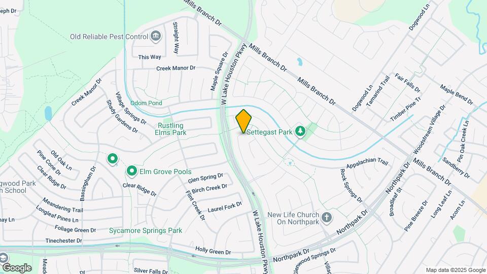 5111 Natural Bridge Dr Map and Location Details