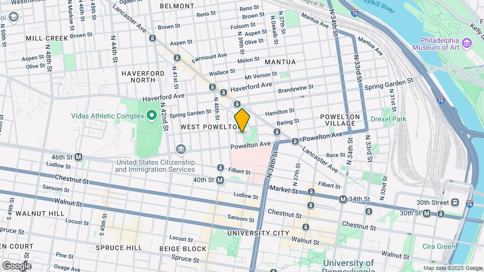 314-316 N 39th St Mapa y Detalles de la Ubicación