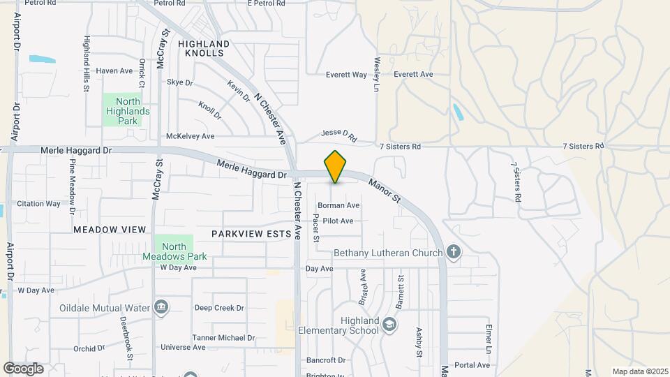 3612 Felton St Map and Location Details