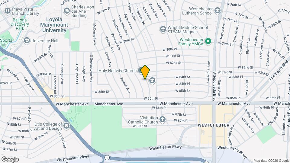 8337 Dunbarton Ave, Unit 8339 Map and Location Details