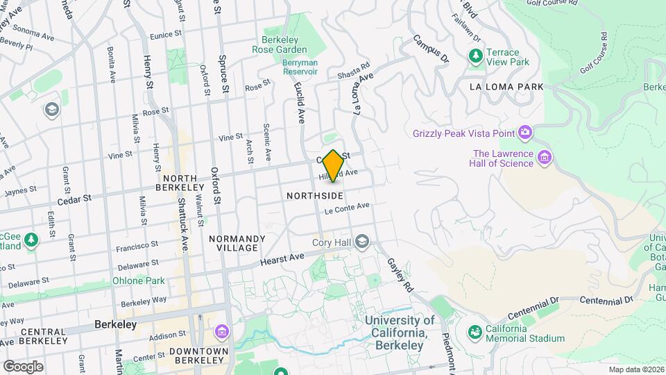 2575 Virginia St, Unit 1 Mapa y Detalles de la Ubicación