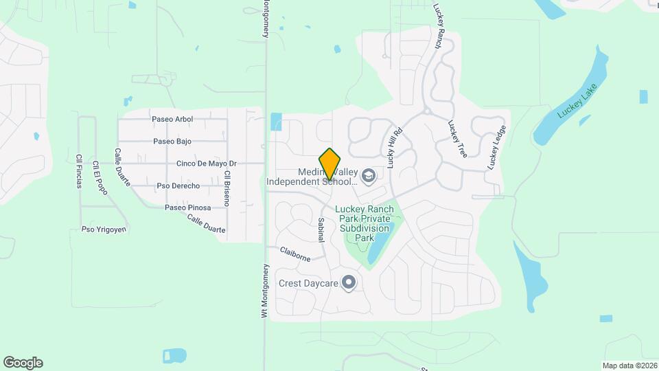 6747 Sabinal Map and Location Details