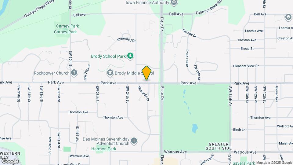 2207 Park Ave Map and Location Details