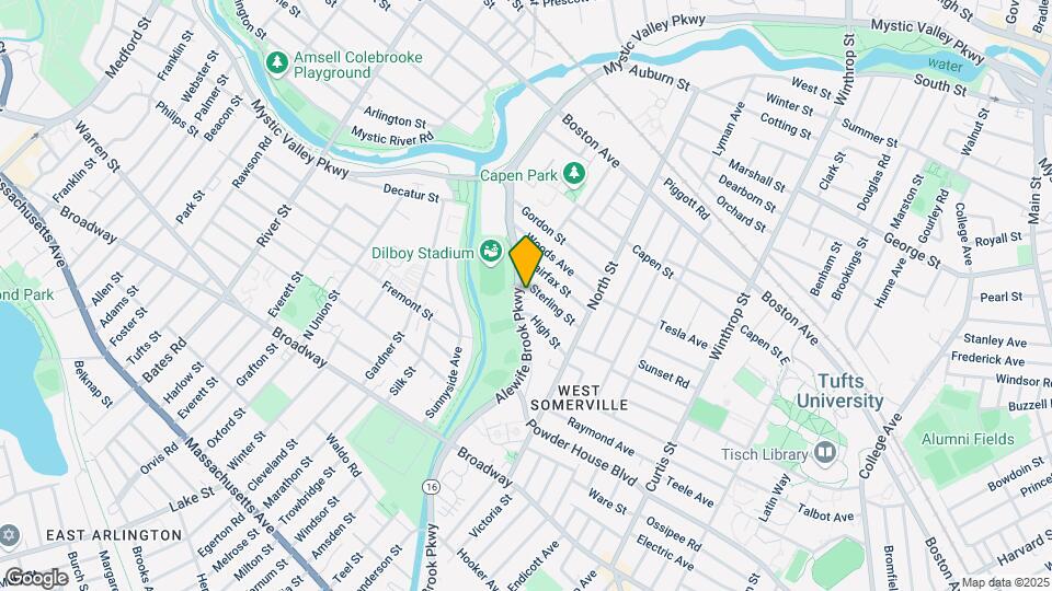 333 Alewife Brook Pky, Unit 3 Map and Location Details