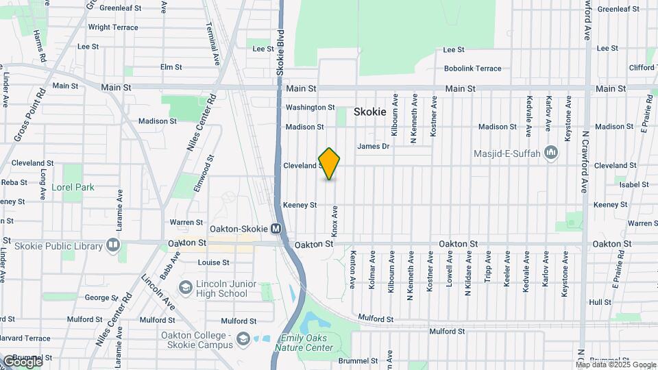 8130 Knox Ave Map and Location Details