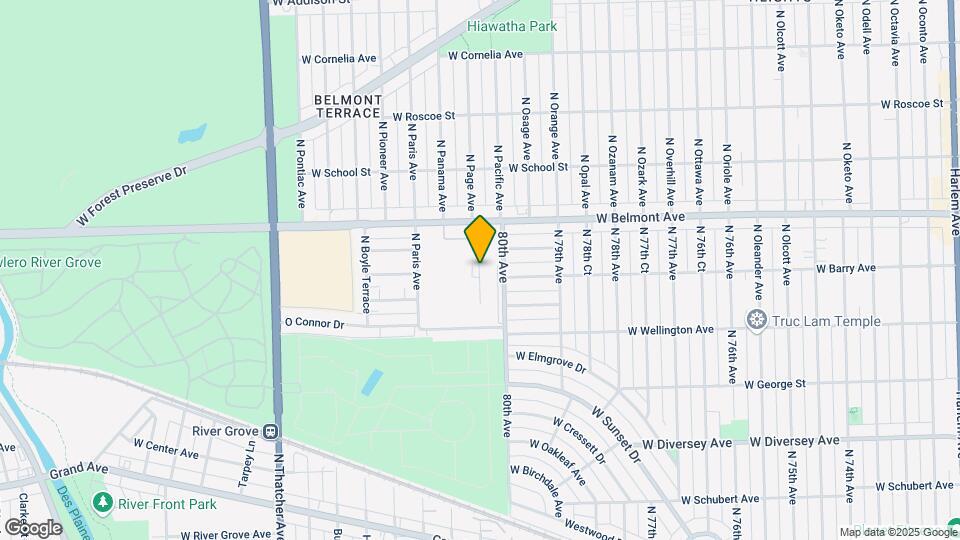 3110 Birch Ln Map and Location Details
