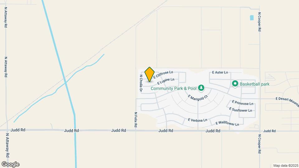 10358 E Lupine Ln Map and Location Details