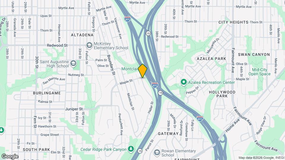 2541 Haller St Map and Location Details