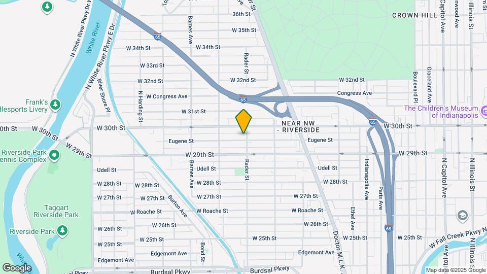 1006 Eugene St Map and Location Details