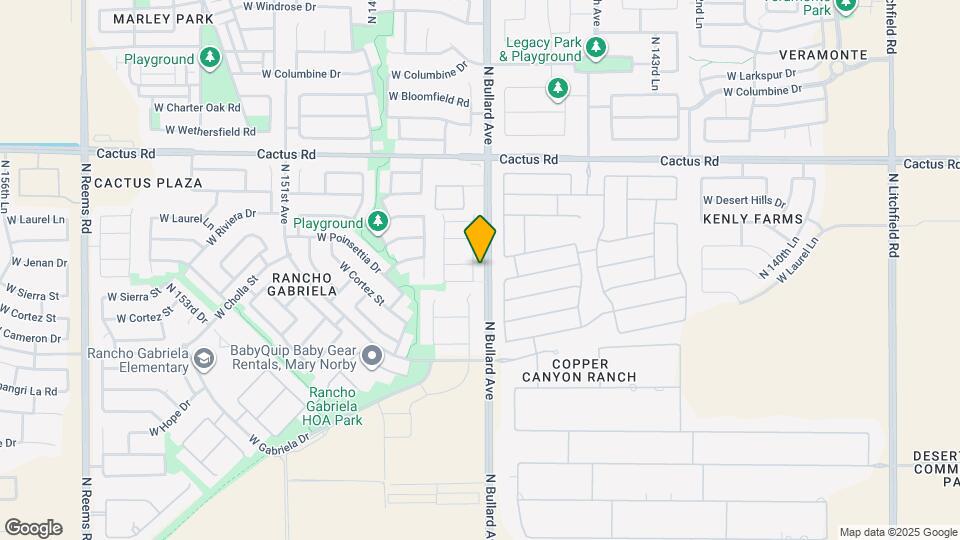 11765 N 147th Dr Map and Location Details