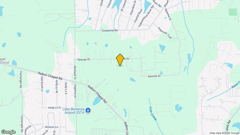 2369 Apache Dr Map and Location Details