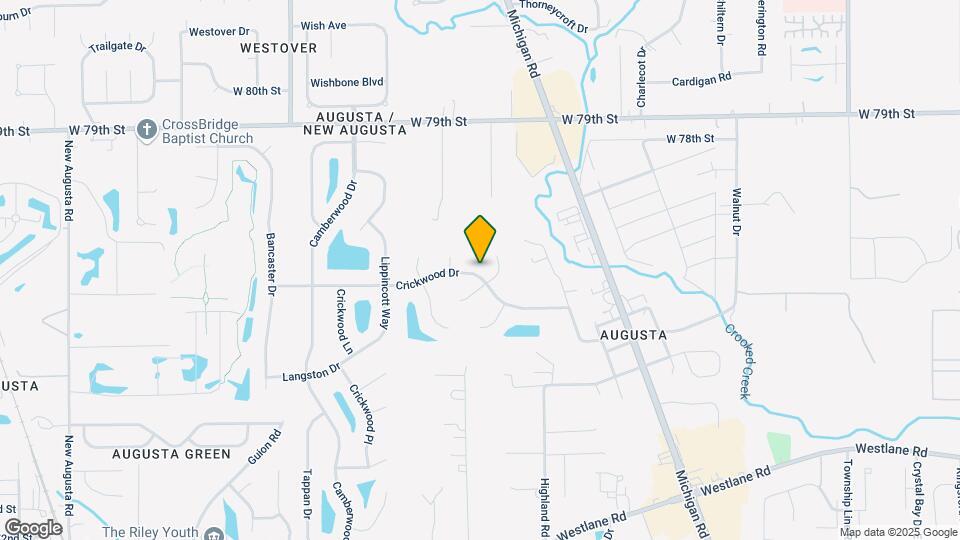 3408 Crickwood Dr Map and Location Details