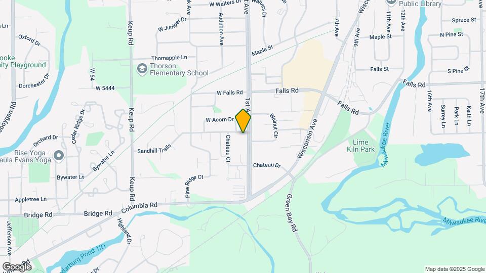 2015 1st Ave Map and Location Details