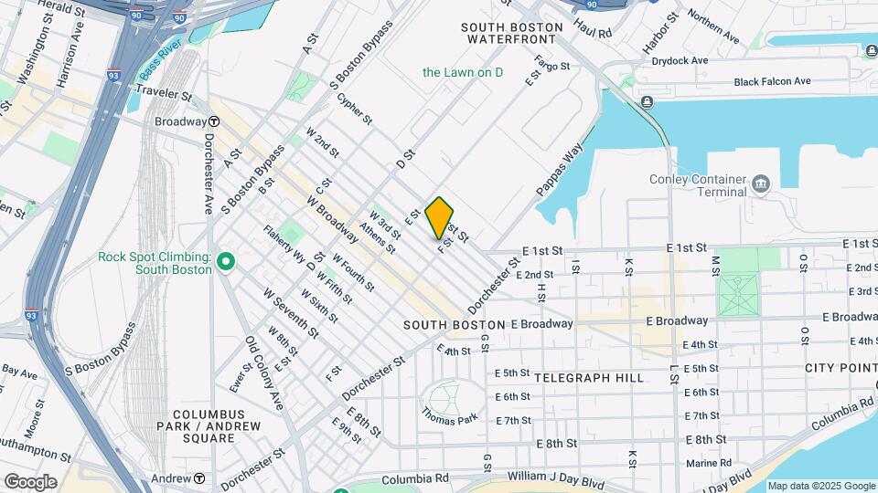 190 F St Map and Location Details