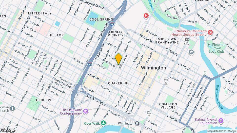 529 W 7th St, Unit 4 Map and Location Details