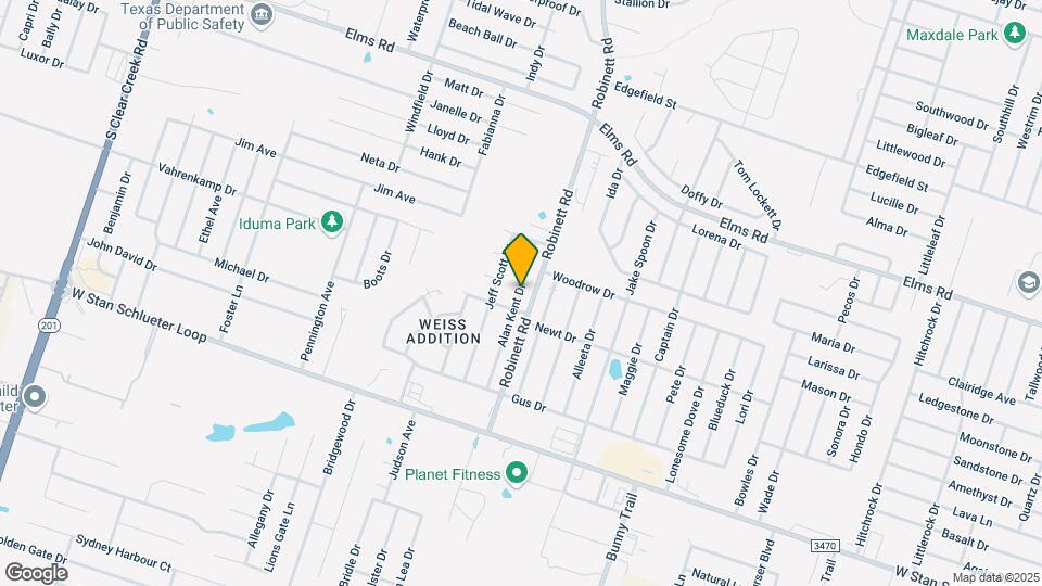 4204 Alan Kent Dr Map and Location Details
