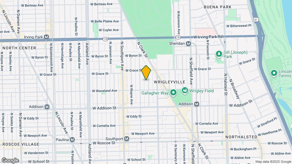 3728 N Magnolia Ave Map and Location Details
