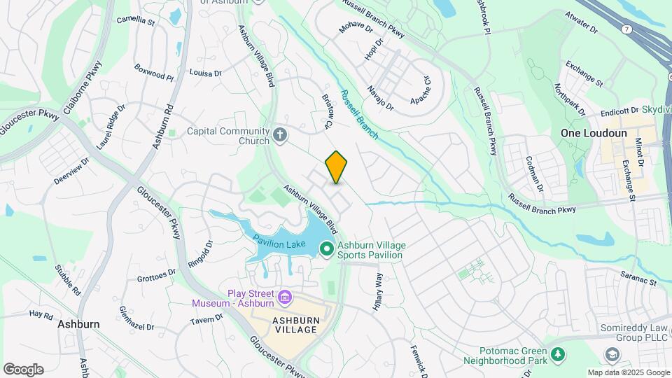 20416 Cool Fern Square Map and Location Details