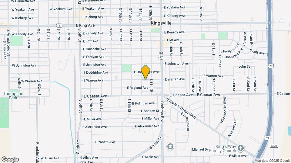 813 E Warren Ave Mapa y Detalles de la Ubicación