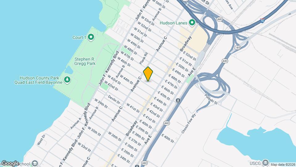 27 W 45th St Map and Location Details