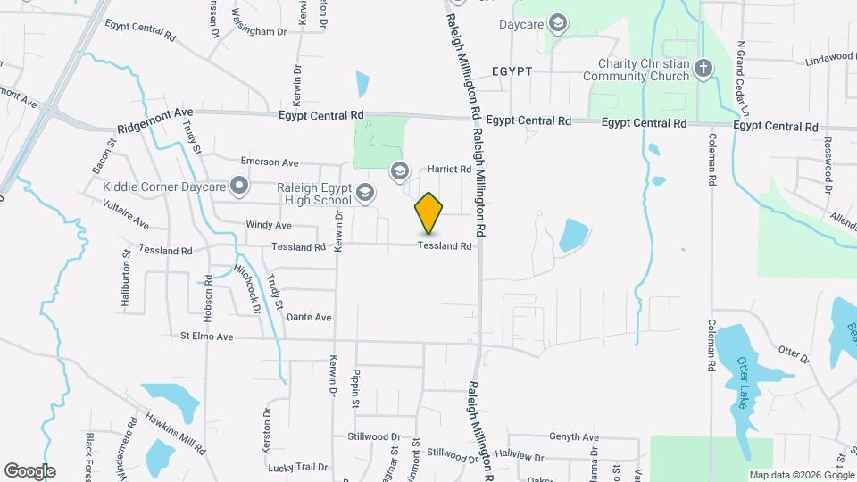 4060 Tessland Rd Map and Location Details