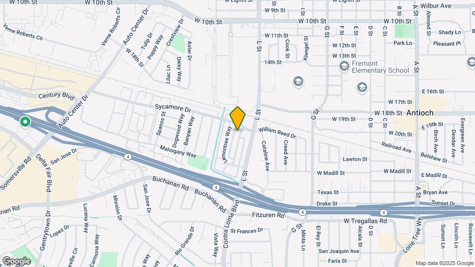 2110 Peppertree Way Map and Location Details