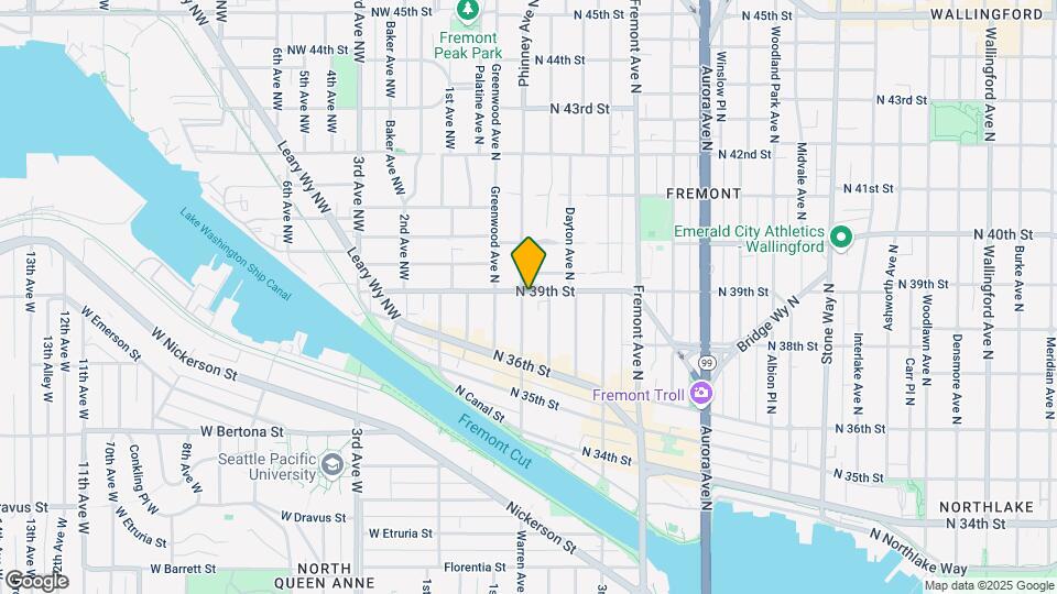 3658 Phinney Ave N Map and Location Details