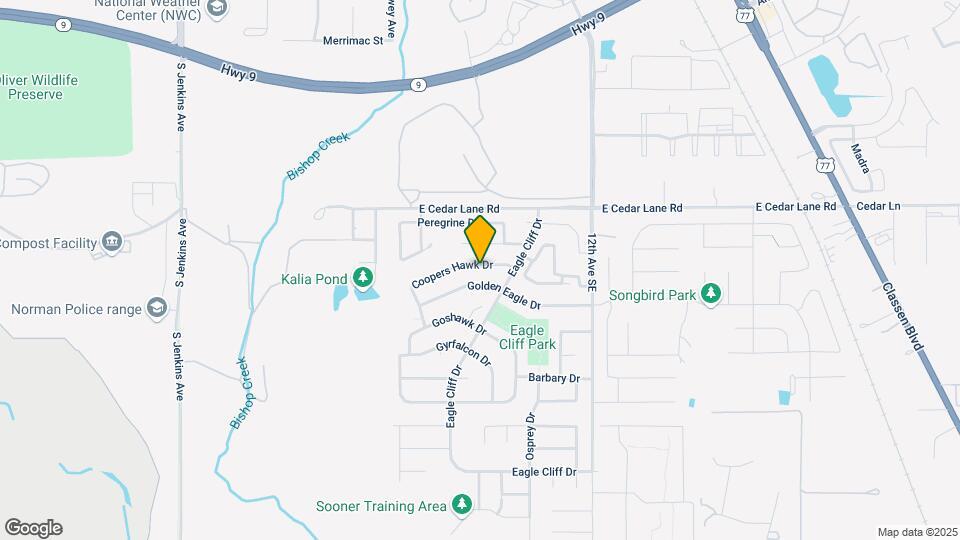 820 Coopers Hawk Dr Map and Location Details