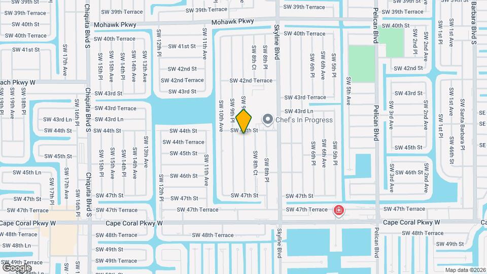 4406 SW 9th Ave Map and Location Details