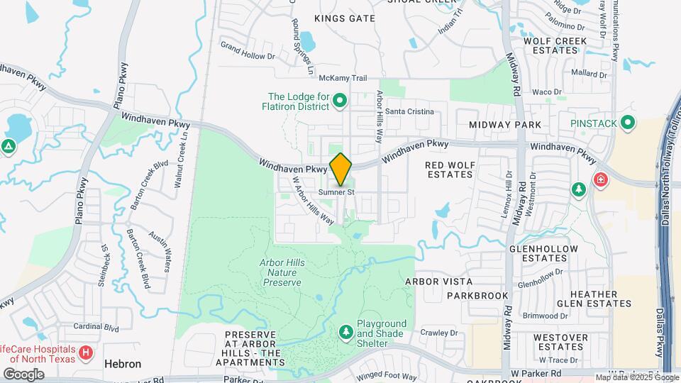 6927 Sumner St Map and Location Details