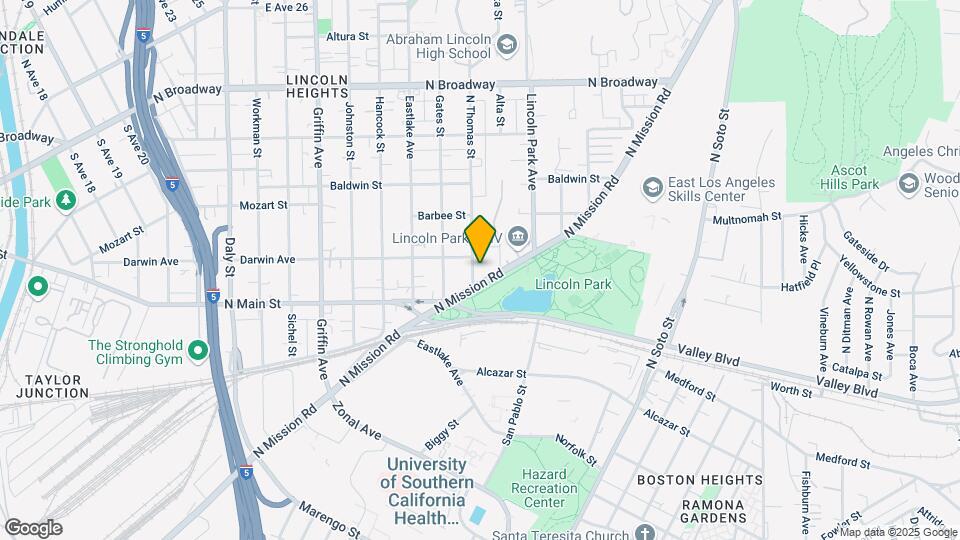 1914 N Thomas St Mapa y Detalles de la Ubicación