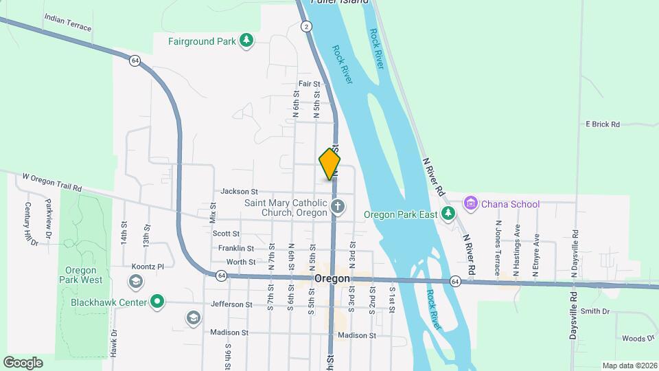 400 N 4th St Map and Location Details