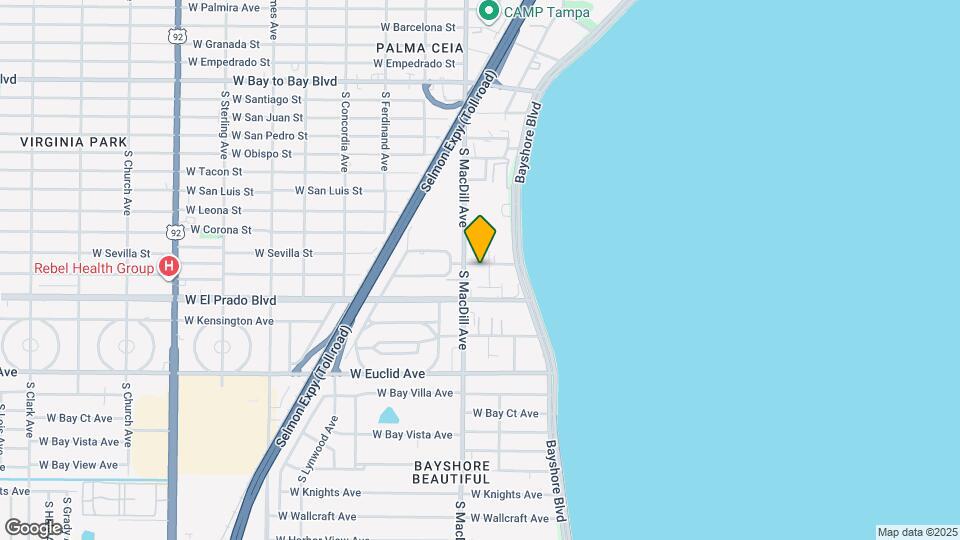 3006 W Julia St Map and Location Details