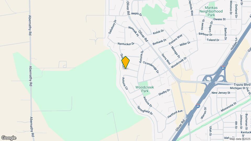 3445 Quincey Ln Map and Location Details