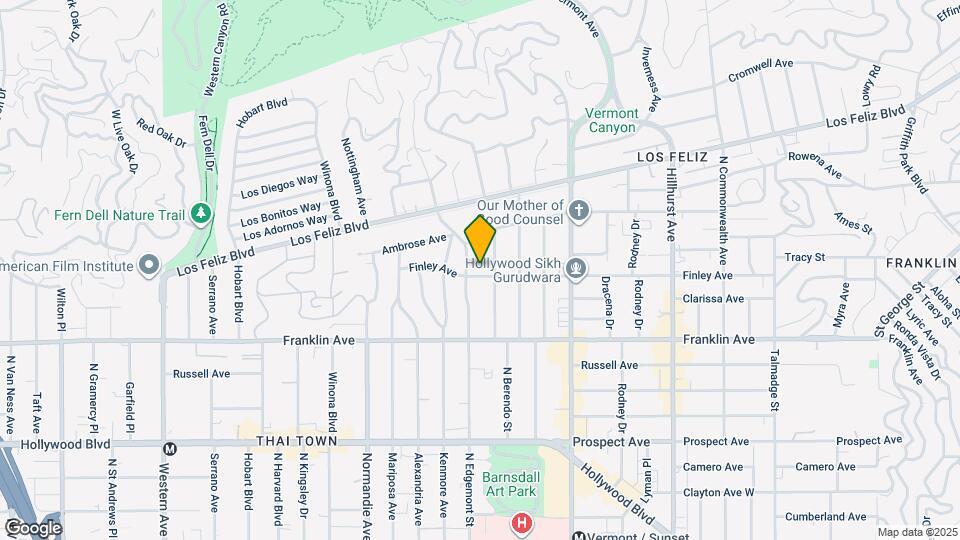 4867 Finley Ave Map and Location Details